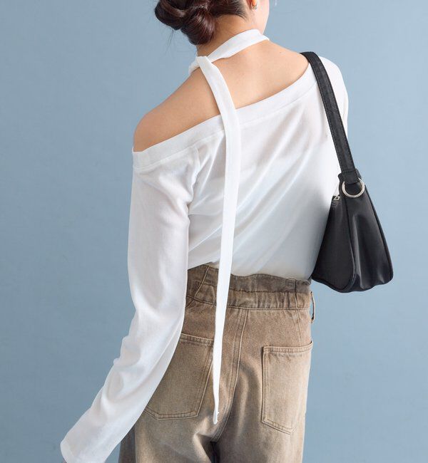  「ワンショルプルオーバー」|Tシャツ・カットソー|