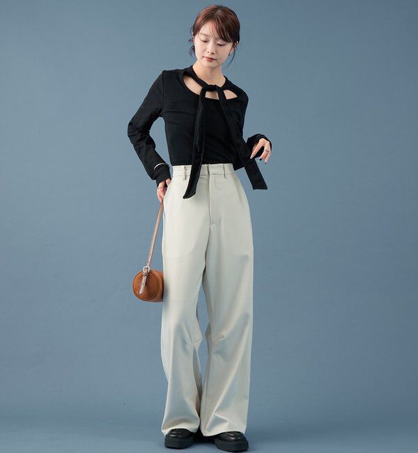  「ボウタイカットソー」|Tシャツ・カットソー|