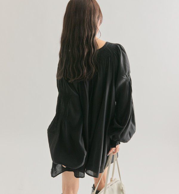  「ボウタイスキッパーブラウス」|シャツ・ブラウス|