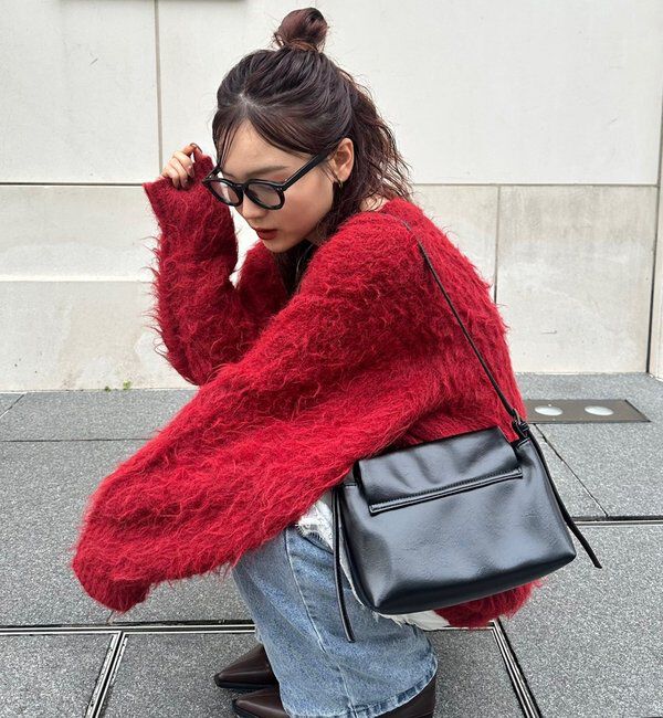  「ふわふわシャギーニット」|ニット・セーター|