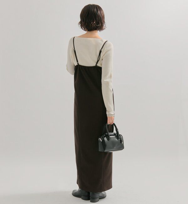  「ギャザービスチェSETワンピース」|ワンピース|