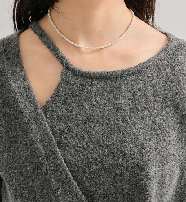  「ペプラムドッキングニット」|ニット・セーター|