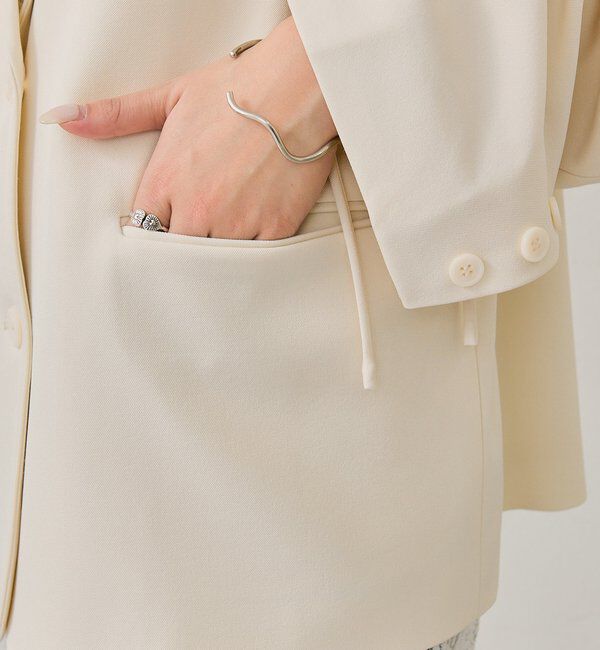  「ドロストスリーブテーラードジャケット」|テーラードジャケット|