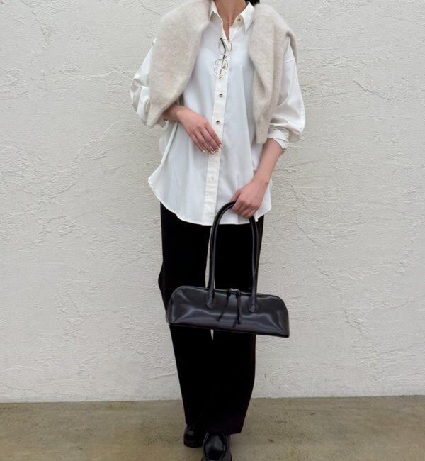  「サテンBIGシャツ」|シャツ・ブラウス|