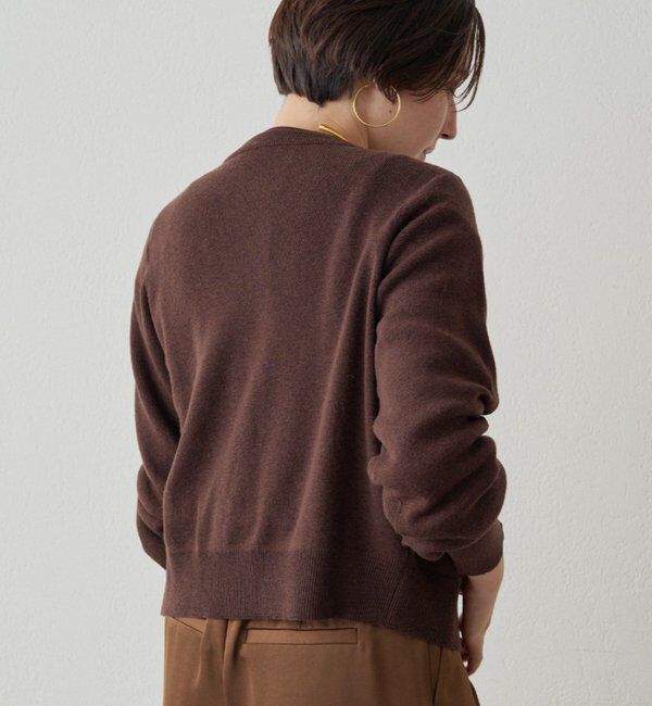  「ウールカシミヤニットカーデ」|ニット・セーター|