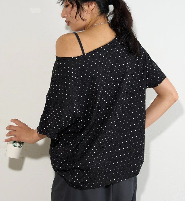  「【新色追加】エリオットオフショルTEE」|Tシャツ・カットソー|