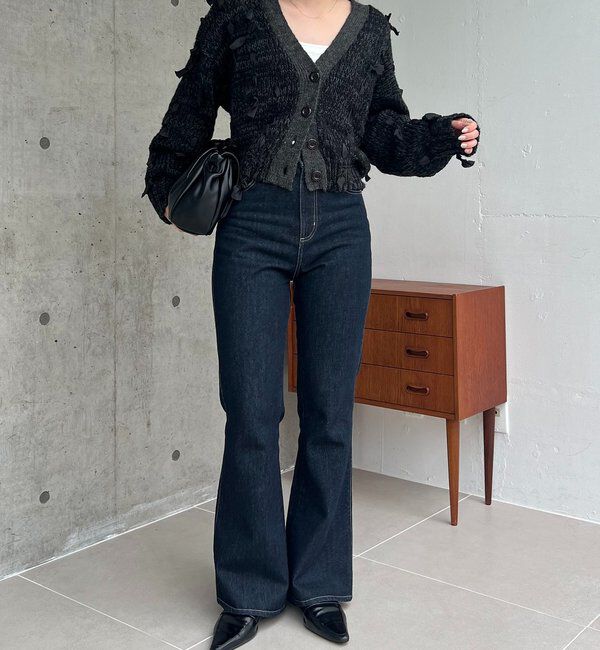  「リボンニットカーディガン」|カーディガン|