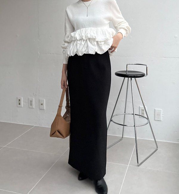  「バルーンティアードプルオーバー」|ニット・セーター|