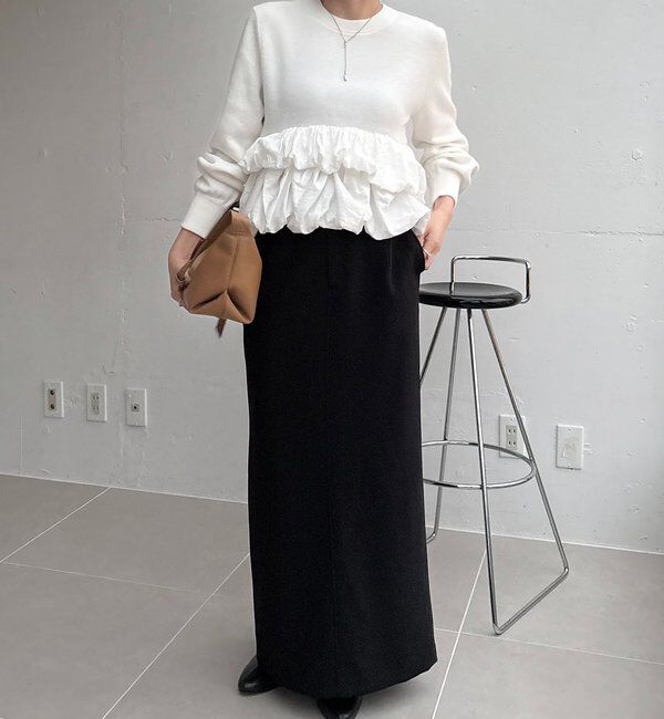  「バルーンティアードプルオーバー」|ニット・セーター|