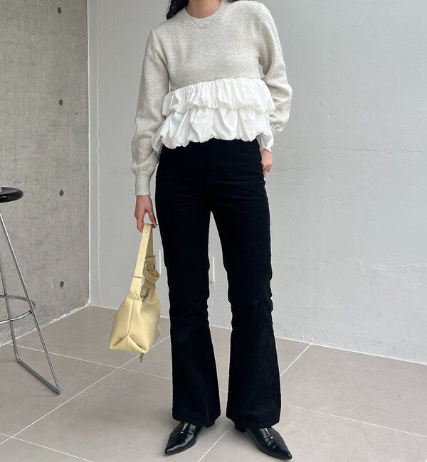  「バルーンティアードプルオーバー」|ニット・セーター|