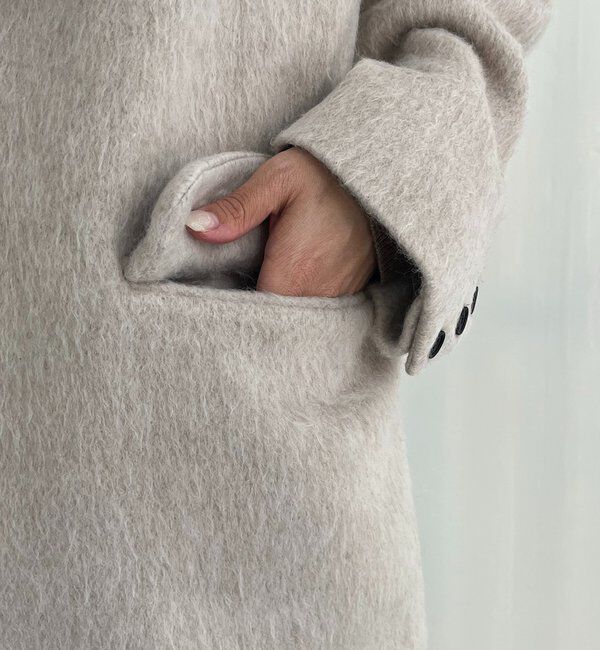  「【サイズ展開あり】シャギーウールコート」|その他|