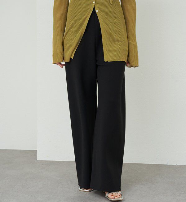  「ダブルクロスワイドパンツ」|チノ|