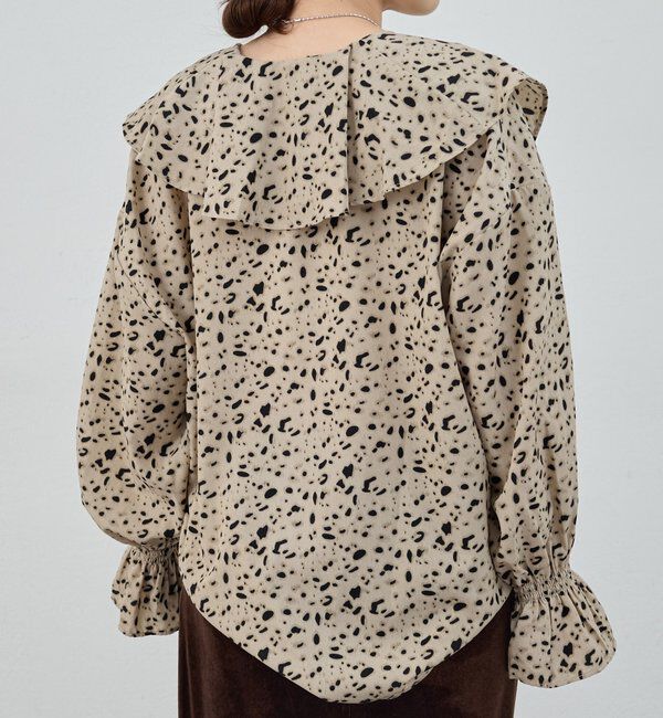  「フリルカラーブラウス」|シャツ・ブラウス|