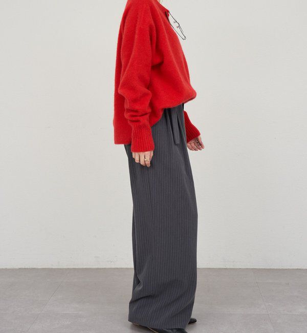  「ファーウールクルーネックニット」|ニット・セーター|