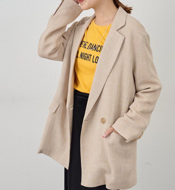  「《名品ジャケット》からみ織りジャケット」|テーラードジャケット|