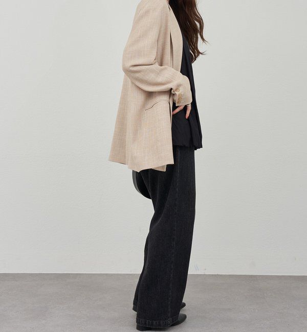  「《名品ジャケット》からみ織りジャケット」|テーラードジャケット|