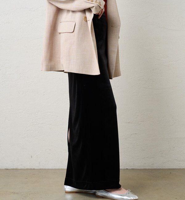  「ベロアタイトスカート」|スカート|
