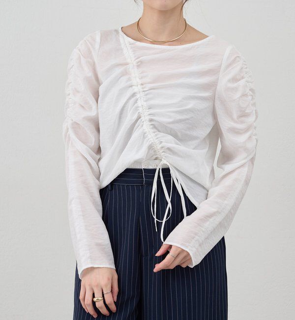  「ギャザーブラウス」|シャツ・ブラウス|