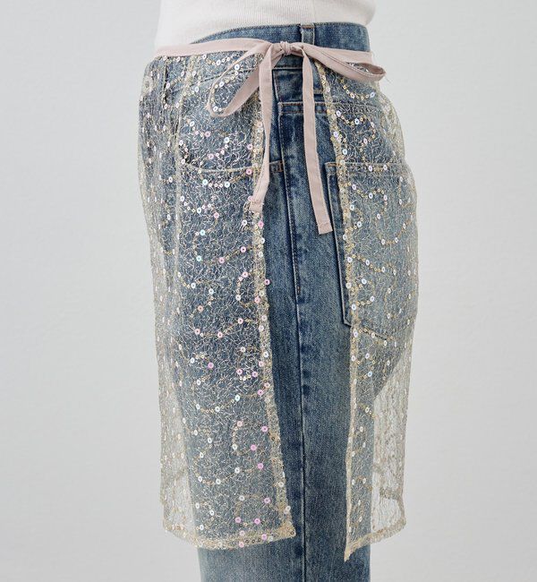  「スパンコールラップスカート」|スカート|