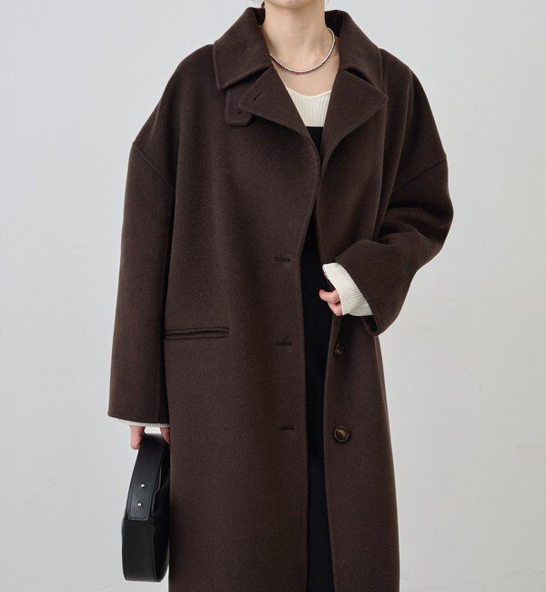  「ビッグカラーリバーロングコート」|その他|