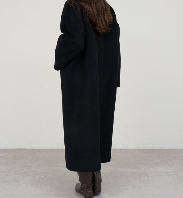  「ビッグカラーリバーロングコート」|その他|