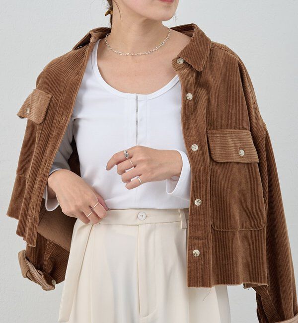  「コーデュロイシャツ」|シャツ・ブラウス|
