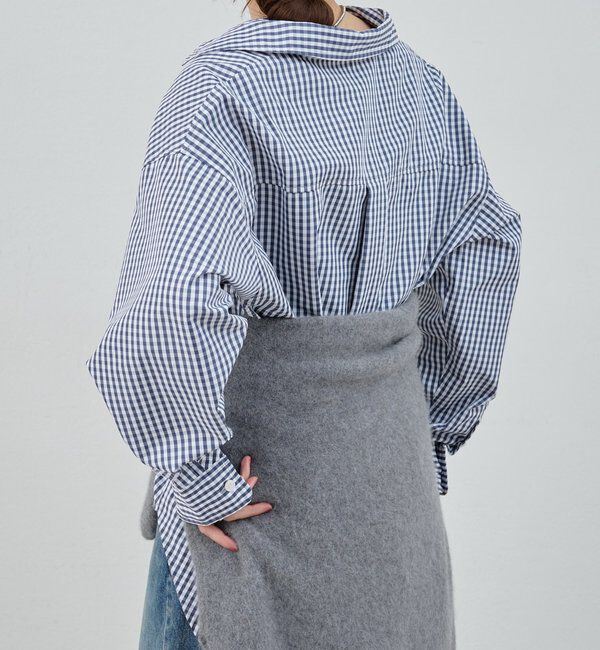  「ギンガムチェックシャツ」|シャツ・ブラウス|