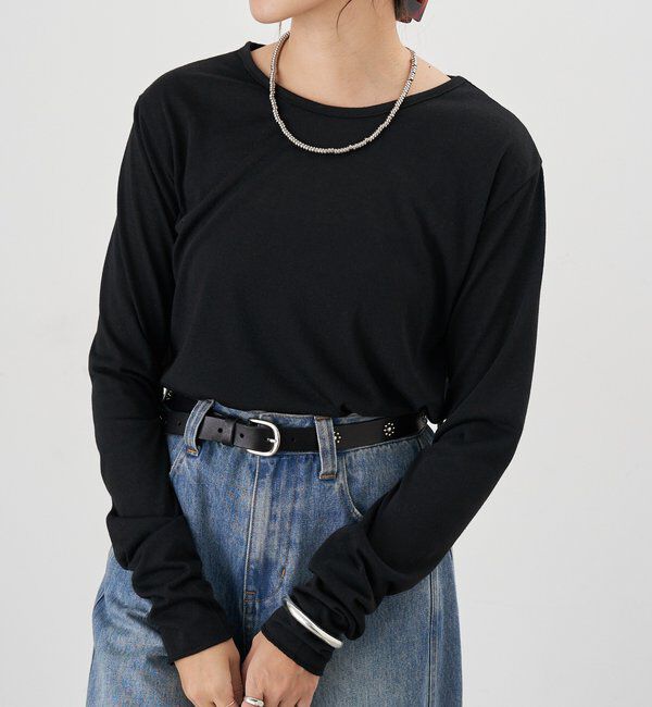  「シアーロングスリーブTEE」|Tシャツ・カットソー|