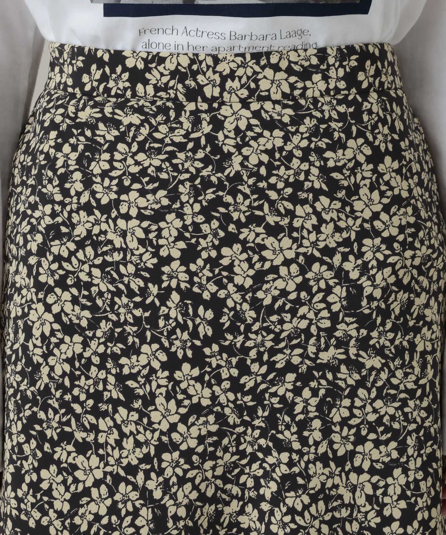 A part by 「フラワープリントナロースカート」|スカート|