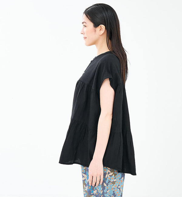 collex「切替ギャザーブラウス」|シャツ・ブラウス|