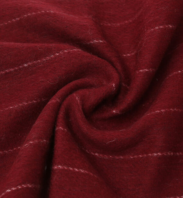 ABAHOUSE「【ウール&times;カシミヤ】細幅マフラー 30&times;170【ピンストライプ/チェック】」|マフラー|