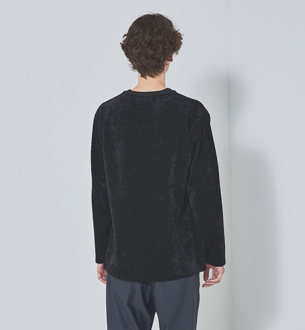 ABAHOUSE「【ベロア&times;コール】リラックス カットソー / スウェット」|Tシャツ・カットソー|