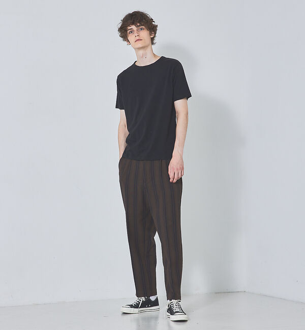 ABAHOUSE「ランダムストライプ　バックギャザー　パンツ」|その他|