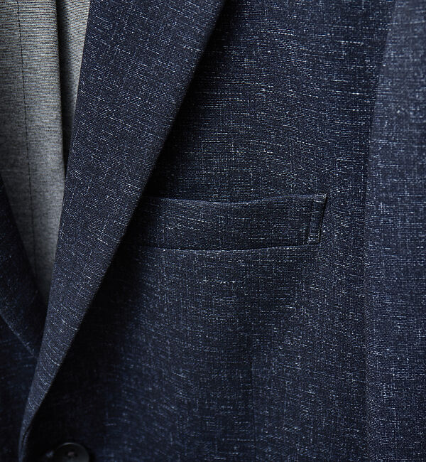 ABAHOUSE「【FLEX JACKET/セットアップ対応】ストレッチ ポンチ ジャケット」|テーラードジャケット|