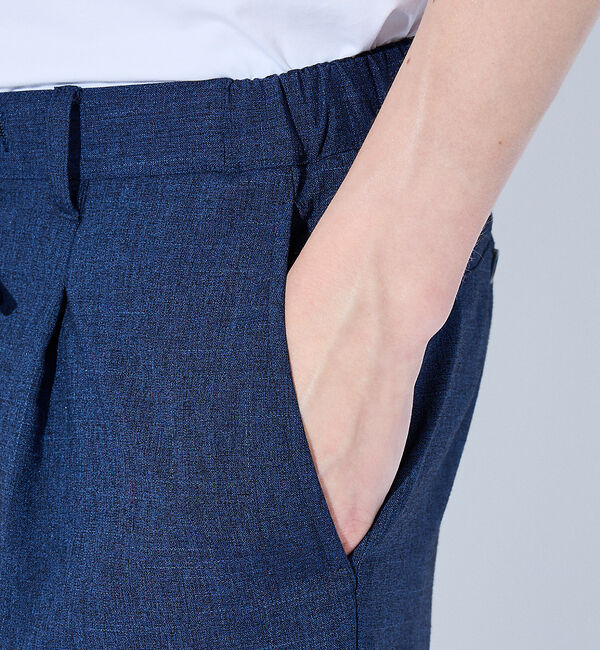 ABAHOUSE「ウールフェイス＆ドライタッチ  1プリーツ イージーパンツ / スリムテーパード」|その他|