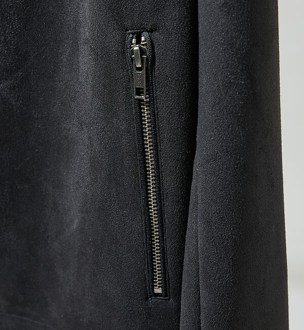 ABAHOUSE「【セットアップ対応】ネオスエード ライダースジャケット / ダンボールニット」|ライダースジャケット|