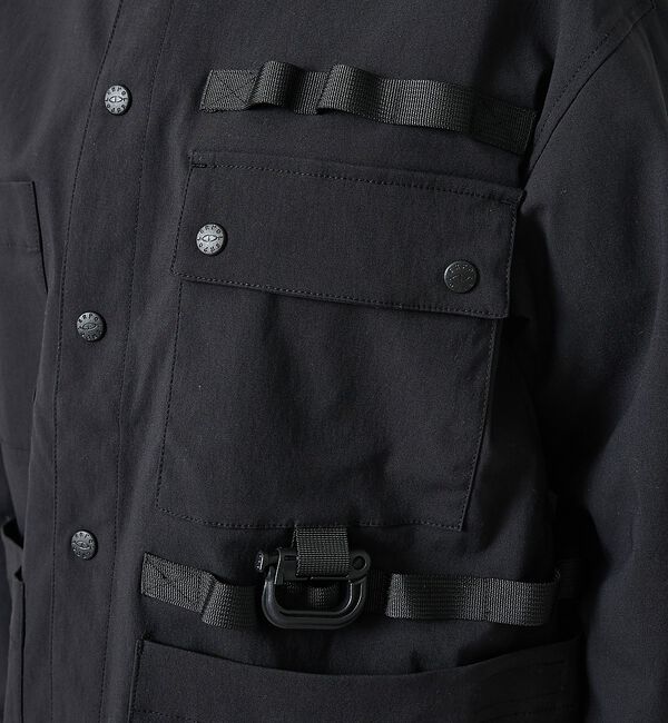 ABAHOUSE「【POLER/ポーラー】STRECH GEAR POCKET JK/撥水/ワーク」|アウトドア|