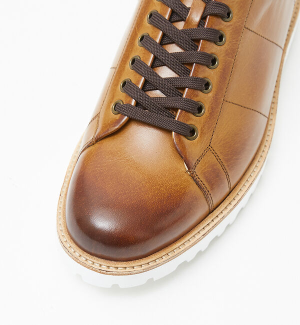 alfredoBANNISTER「【一部店舗＋WEB限定】レザー ウェルト 厚底ソール レースアップ スニーカー」|スニーカー|