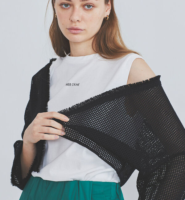 Rouge vif「ヴィンテージライクロゴノースリーブ」|Tシャツ・カットソー|