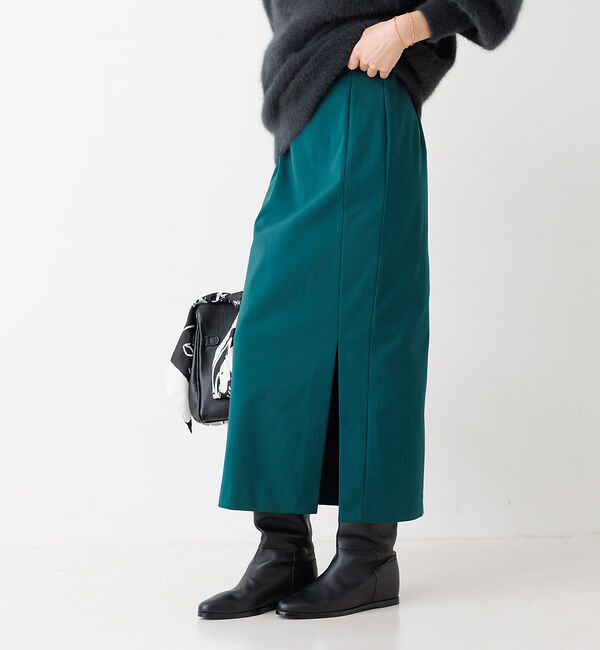 Rouge vif「ストレッチ タイトスリットスカート」|スカート|