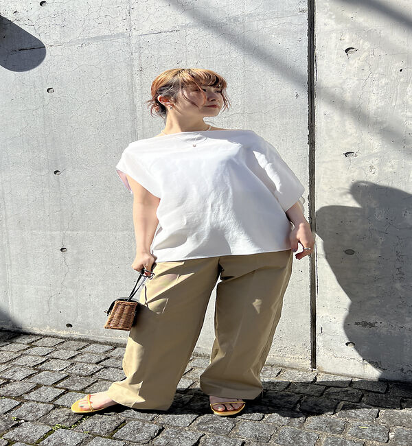 Rouge vif「アシンメトリーデザインブラウス」|シャツ・ブラウス|