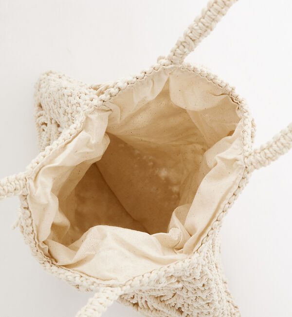 Rouge vif「【SONIA BENGAL】メッシュトートバッグ /ラフィア / コットン /」|ハンドバッグ|