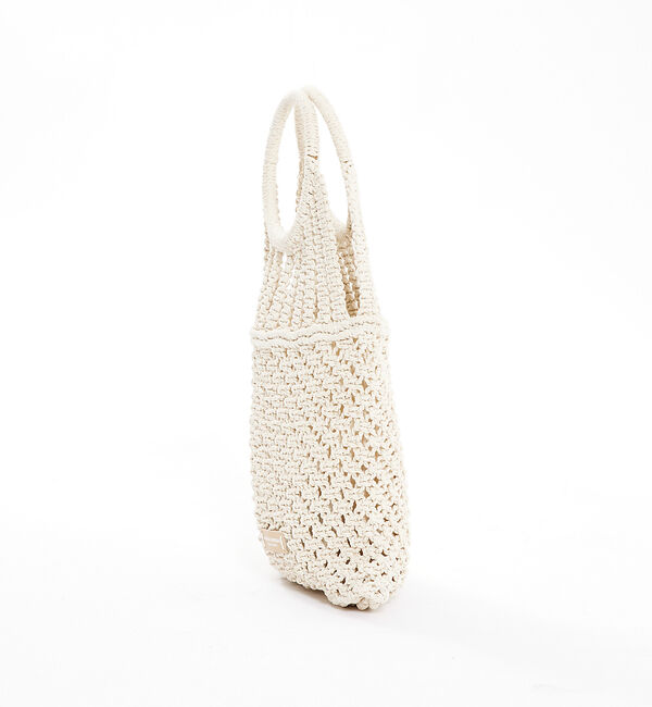Rouge vif「【SONIA BENGAL】メッシュトートバッグ /ラフィア / コットン /」|ハンドバッグ|