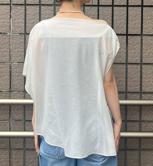 Rouge vif「アシメトリースリーブブラウス」|シャツ・ブラウス|