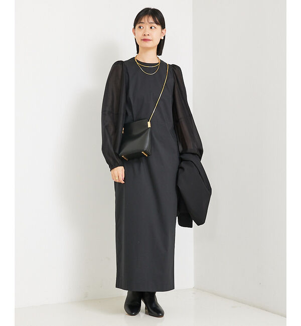 Rouge vif「バルーンシアースリーブワンピース」|ワンピース|