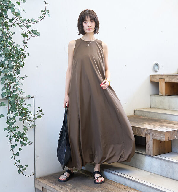 Rouge vif「ノースリーブ バルーンワンピース」|ワンピース|