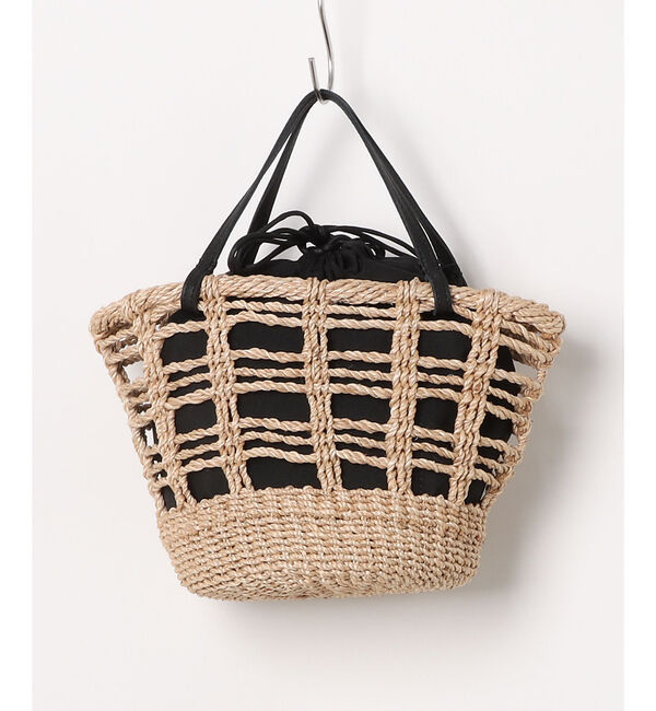 Rouge vif「【The Bagmati/ザ バグマティ】巾着付カゴバッグ」|かごバッグ|