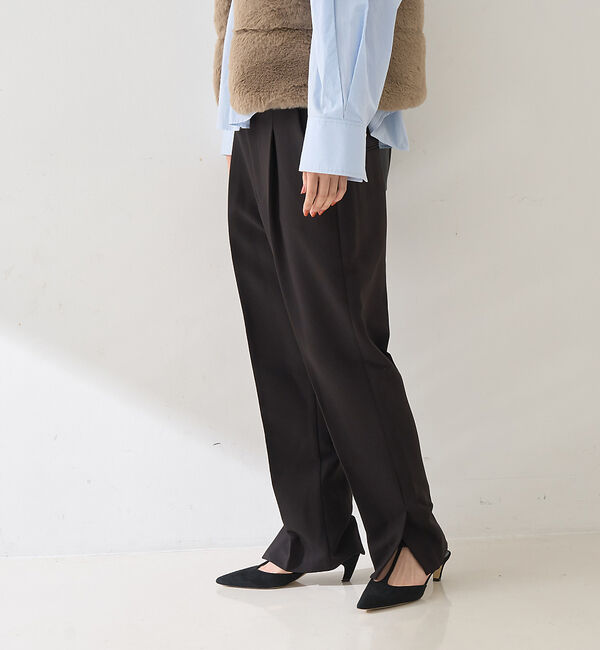 Rouge vif「【セットアップ対応】【3サイズ展開】ストレッチダブルクロステーパードパンツ」|その他|