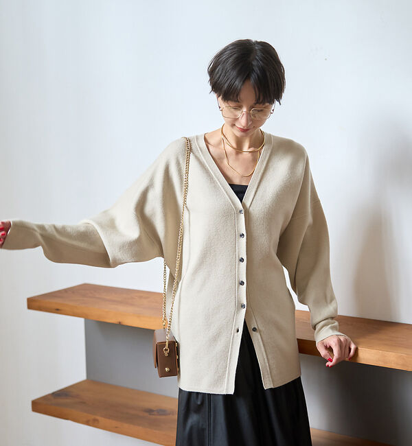 Rouge vif「【AULENTTI/オウレンティ】スクエアチェーンポシェット」|ショルダー・メッセンジャー|