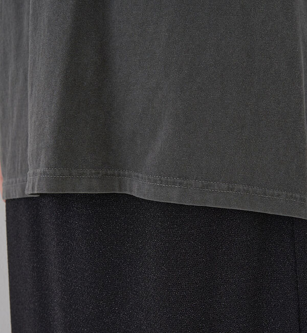 Rouge vif「ガーメントダイロゴロンTシャツ」|Tシャツ・カットソー|